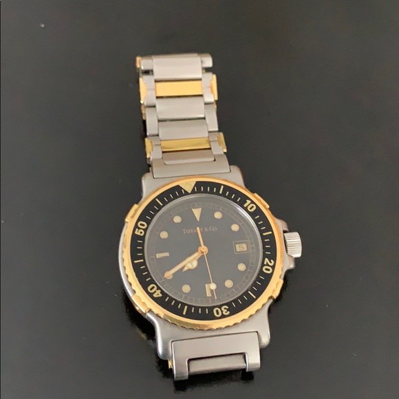 Tiffany & Co. Other - Tiffany men’s stainless and 18k gold watch